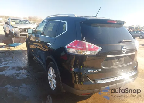 2014 Nissan Rogue Sv from USA, damaged, VIN 5N1AT2MT8EC776972